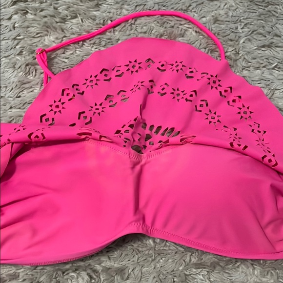 Jessica Simpson Pink Ruffle Bikini - Picture 5 of 7